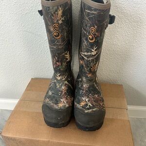 She Camouflage Outdoor Rubber Boots